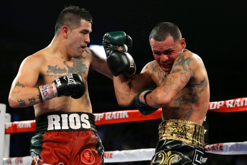 Mike Alvarado v Brandon Rios III Mike Alvarado v Brandon Rios III