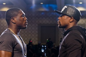 Floyd Mayweather and Andre Berto