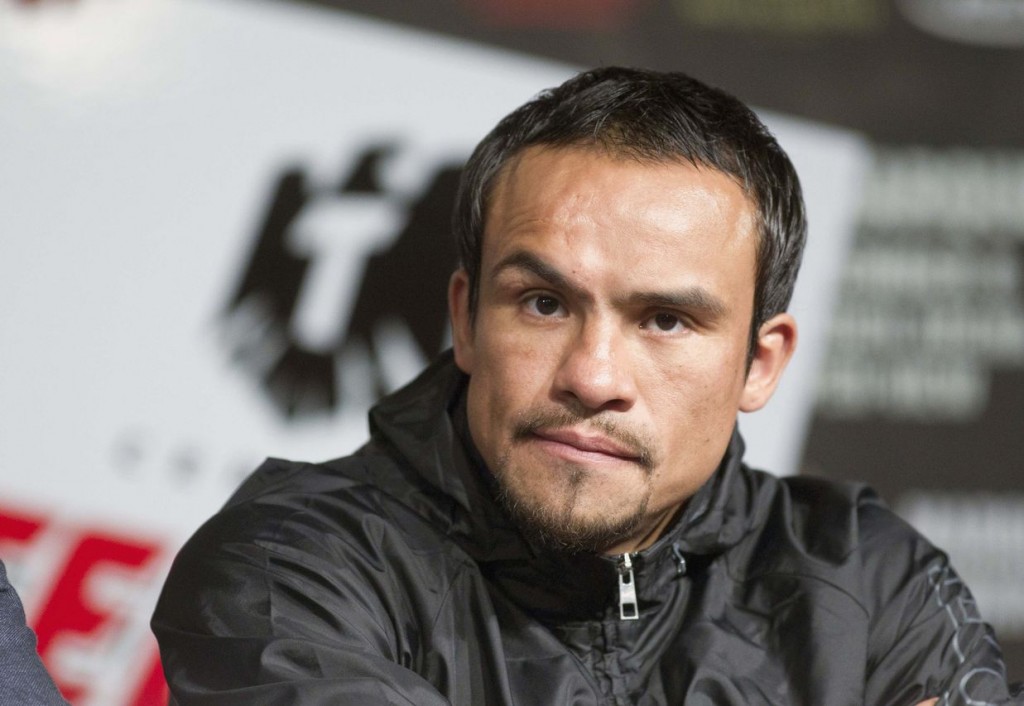 Mexican boxer Juan Manuel Marquez attends a news conference at the MGM Grand in Las Vegas Mexican boxer Juan Manuel Marquez attends a news conference at the MGM Grand in Las Vegas